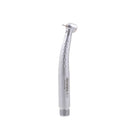 High-Torque Fiber Optic Handpiece - 2-Hole, 3-Spray, Push Button, Oval Handle