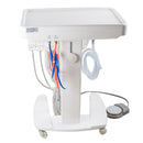 4-HOLE Dental Delivery Mobile Cart Unit Equipment no compressor
