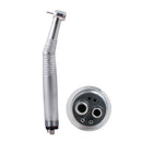 High-Speed Dental Handpiece with Fiber Optic Light and 3-Way Push Button (4-Hole Design)