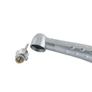 2 Hole Dental High Speed LED Handpiece Large Torque Push Button 3 Water Spray with Oval Handle