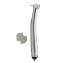 4-Hole Dental High Speed Handpiece Knurled Large Torque Push Button 3 Water Spray