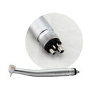 4-Hole Dental High Speed Handpiece Knurled Large Torque Push Button 3 Water Spray