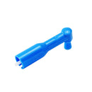 4H Dental Low Speed Prophy Handpiece Kit+100pcs Dental Prophy Angles blue/purple