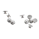 Dental Orthodontic bondable lingual button Mesh Round Base 10pcs/pack