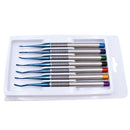 Ultimate Dentist Tool Kit 7-Piece Titanium Alloy Dental Elevator and Tooth Extraction Set