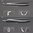 Stainless Steel Dental Extraction Kit 10pcs Forceps and Elevators for Adults
