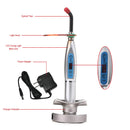 Dental 5W Wireless Cordless LED Curing Light Lamp 1500mw - SILVER