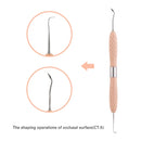 6pcs/Dental Resin Filler Aesthetic Restoration Kit With Silicone Handle