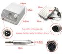 50,000 RPM brushless motor using foot dental laboratory polishing kit