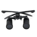 4X Dental Binocular Magnifier Ultralight 360-420 mm Dental Loupes