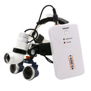 2.5X/3.5X Glasses Dental Magnifier Surgical Dental Loupes with Headlight