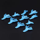 10Pcs/Set Dental Impression Plastic Trays Without Mesh